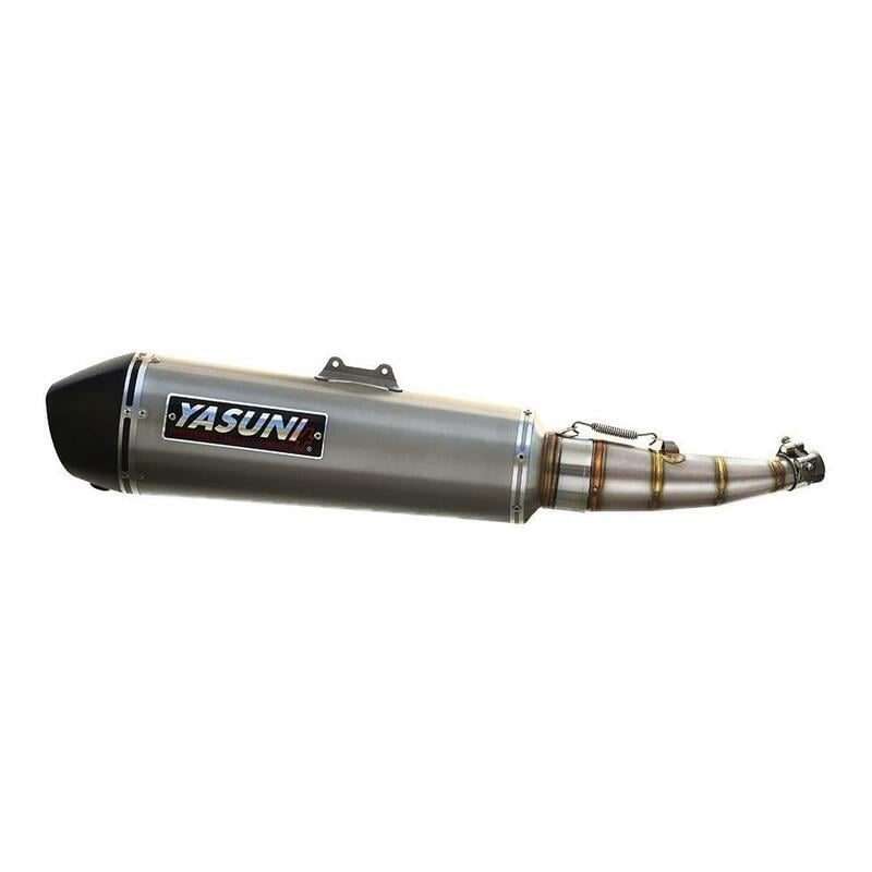 Obrázek produktu Náhradní tlumič YASUNI - hliníkový vzhled Titanium/ABS SILC120-05R