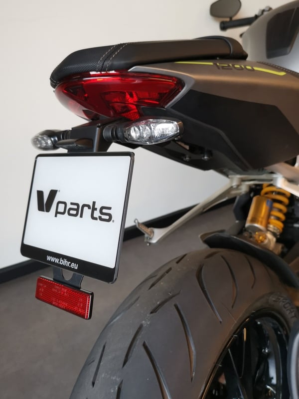 Obrázek produktu V PARTS Držák registrační značky - černý Triumph Speed Triple 1200 C8-SPT011