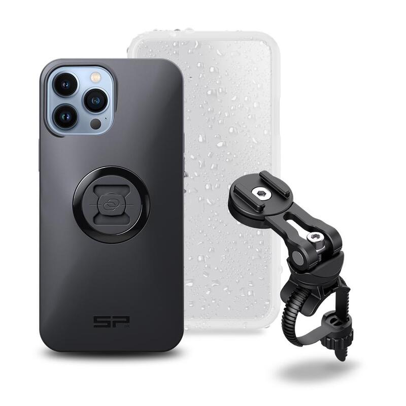 Obrázek produktu SP-CONNECT Bike Bundle II upevněný na řídítkách nebo představci - iPhone 13 Pro Max 54446