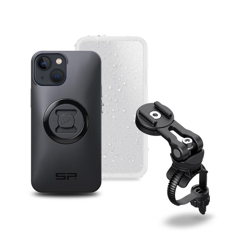 Obrázek produktu SP-CONNECT Bike Bundle II upevněný na řídítkách nebo představci - iPhone 13 Mini 54443