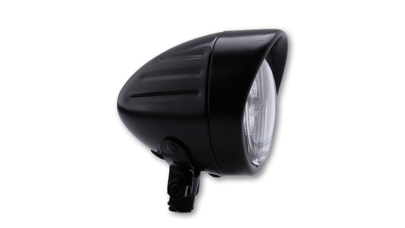 Obrázek produktu SHIN YO 90 mm Bullet Grooved Spotlight Visor Černá saténová povrchová úprava 223-351