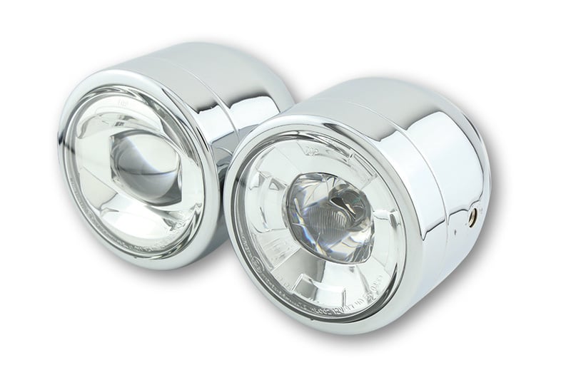 Obrázek produktu SHIN YO LED světlomety Twin Chrome boční montáž 223-433