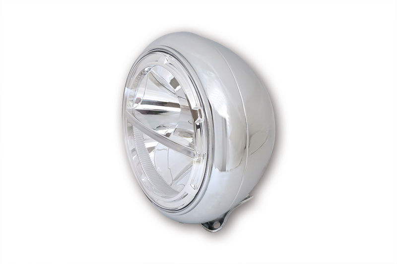 Obrázek produktu 7" LED světlomet HIGHSIDER Voyage HD-Style, spodní montáž 223-164