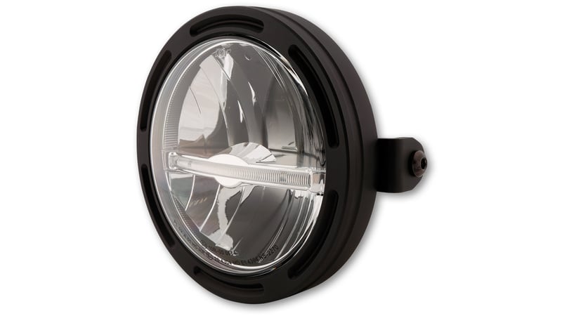 Obrázek produktu Rámeček světlometu HIGHSIDER 5 3/4" LED-R2 Jackson, černý, boční montáž 223-276