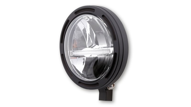 Obrázek produktu Rámeček světlometu HIGHSIDER 5 3/4" LED-R2 Jackson, černý, spodní montáž 223-277