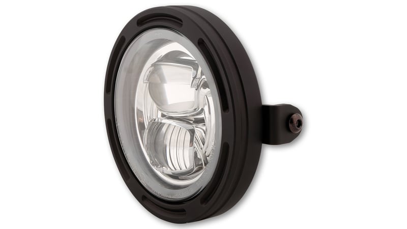 Obrázek produktu Rámeček světlometu HIGHSIDER 5 3/4" LED-R2 Type7, černý, boční montáž 223-274