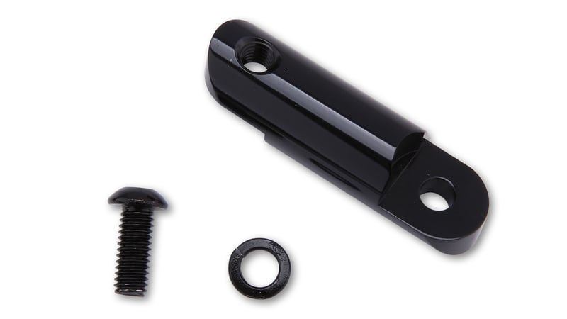 Obrázek produktu Prodloužení zrcadla HIGHSIDER 16-L, lesklá černá barva 304-226