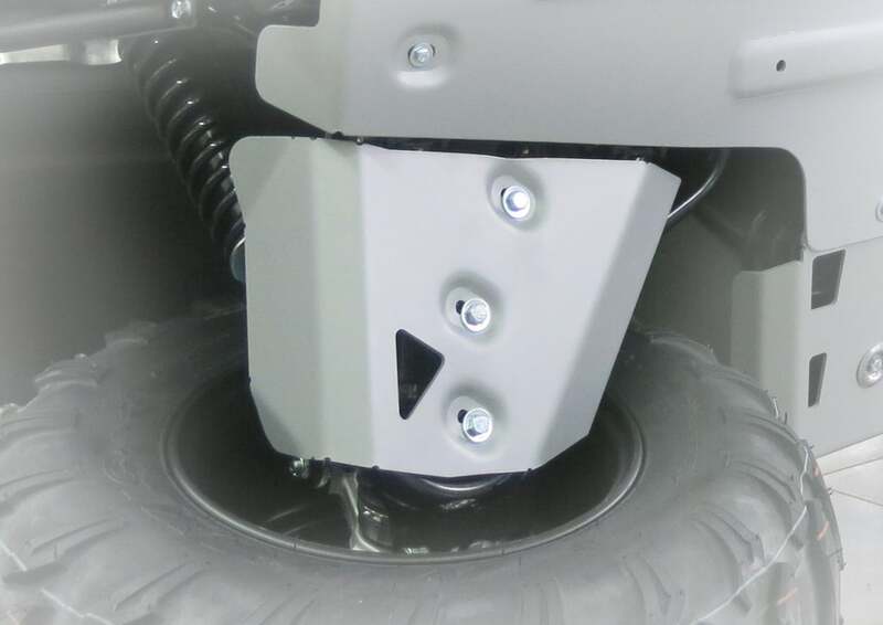 Obrázek produktu Sada chrániče zadních ramen RIVAL - hliník Yamaha Kodiak 700 24.7132.1-5