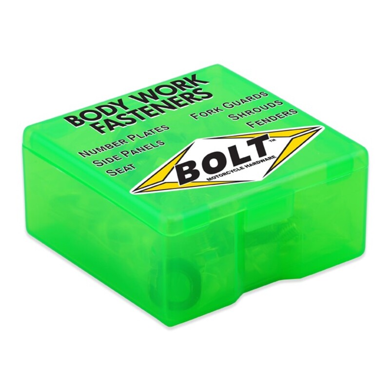 Obrázek produktu Kompletní sada spojovacího materiálu BOLT pro plasty - Kawasaki KAW-PFK1