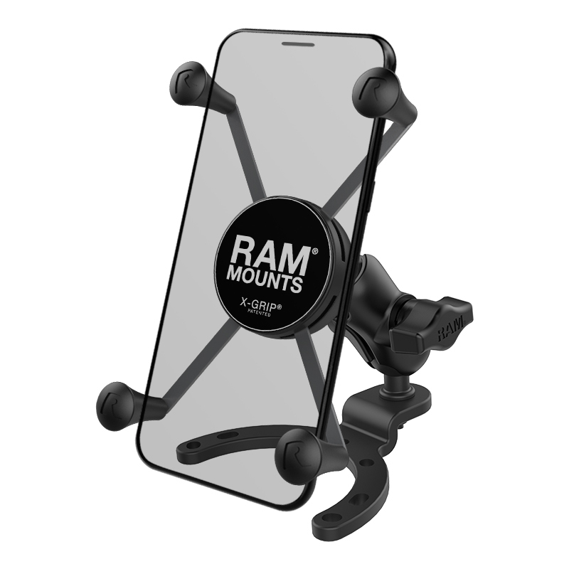 Obrázek produktu RAM MOUNTS X-Grip Phone Holder Short Arm Large Gas Tank Base - velké telefony RAM-B-411-A-UN10BU