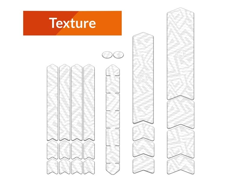 Obrázek produktu Sada ochranných rámů ALGIS Texture Frame Kit L - bílé čáry BK.T03.006