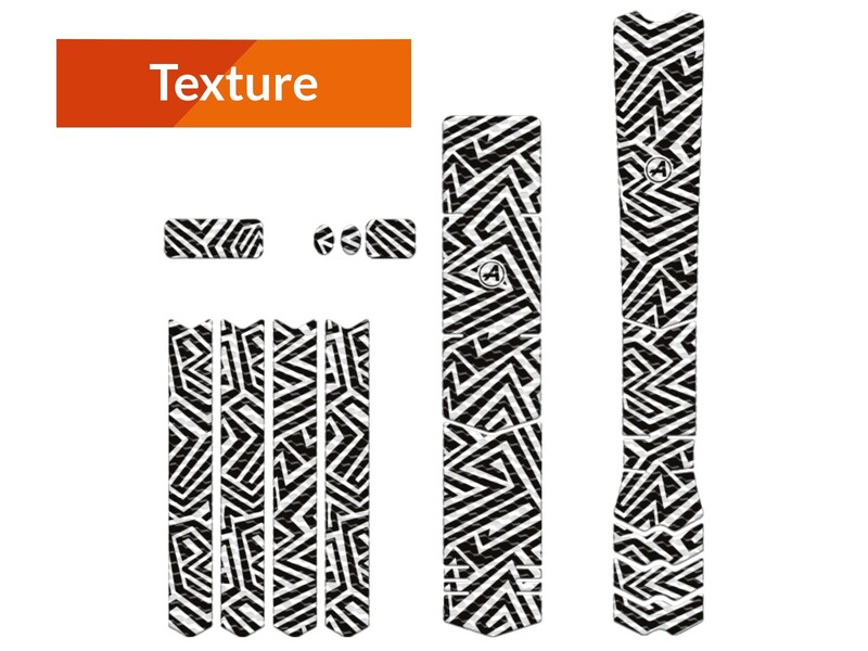 Obrázek produktu Sada ochranných rámů ALGIS Texture Frame Kit XL - černé linie BK.T04.003