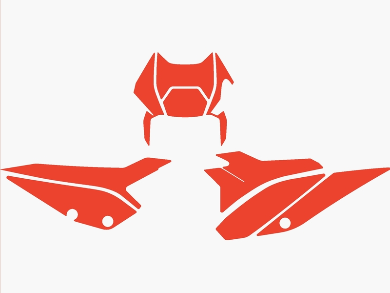 Obrázek produktu BLACKBIRD Plate Nálepky - Beta RR 2T/4T 3B05/000009