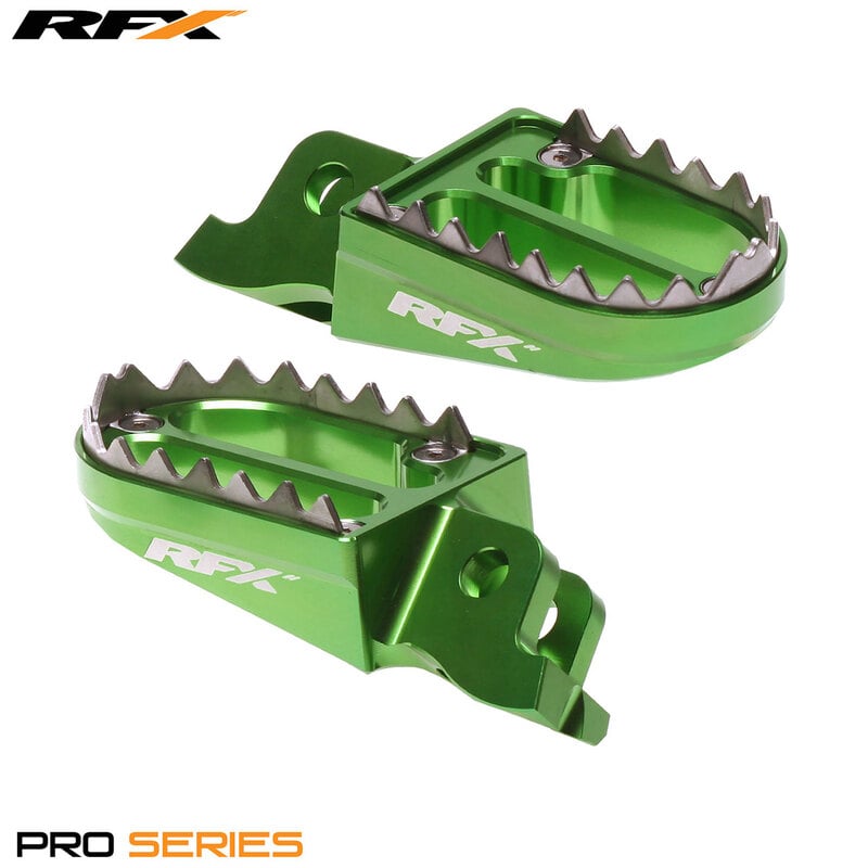 Obrázek produktu Opěrky nohou RFX Pro Series 2 (zelené) - Kawasaki KXF250/450 FXFR2010199GN