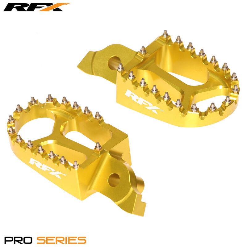 Obrázek produktu Opěrky nohou RFX Pro (žluté) - Suzuki RMZ250/450 FXFR3010099YL