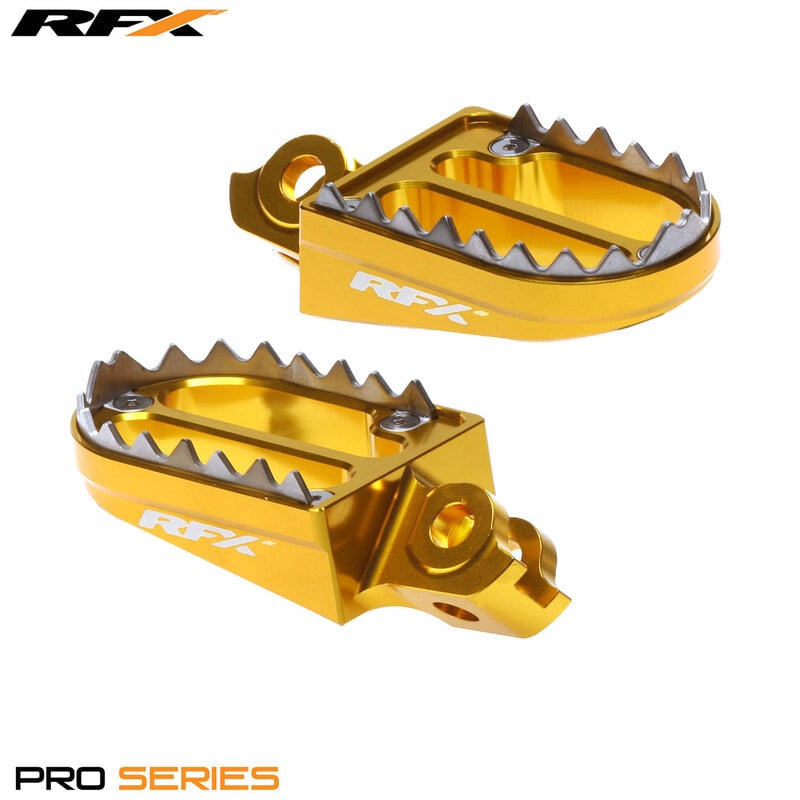 Obrázek produktu Opěrky nohou RFX Pro Series 2 (žluté) - Suzuki RMZ250/450 FXFR3010199YL