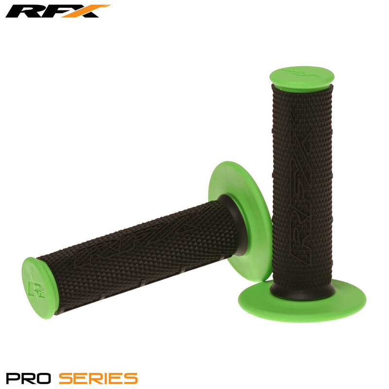 Obrázek produktu RFX Pro Series Dual Compound Gripy Black Centre (černá/zelená) Pár FXHG2010099GN