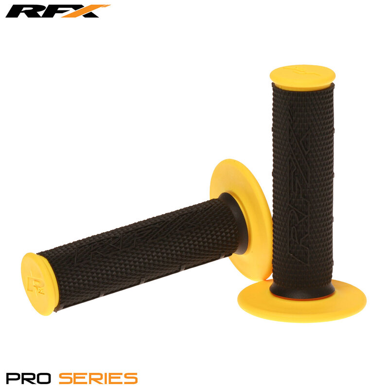 Obrázek produktu RFX Pro Series Dual Compound Gripy Black Centre (černá/žlutá) Pár FXHG2010099YL