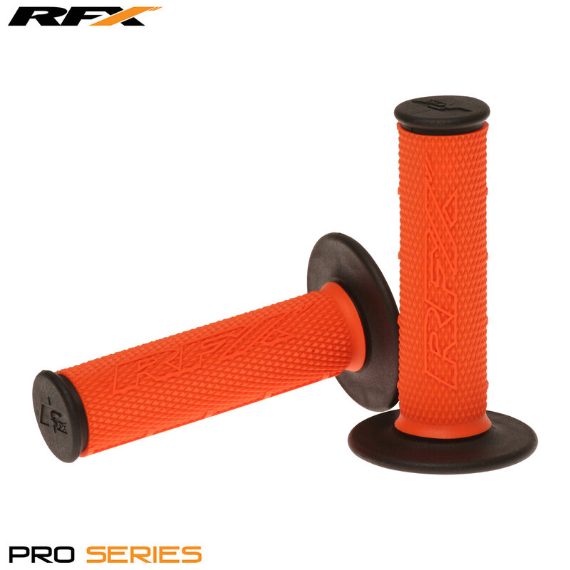 Obrázek produktu RFX Pro Series Dual Compound Grips Black Ends (oranžová/černá) Pár FXHG2020099OR