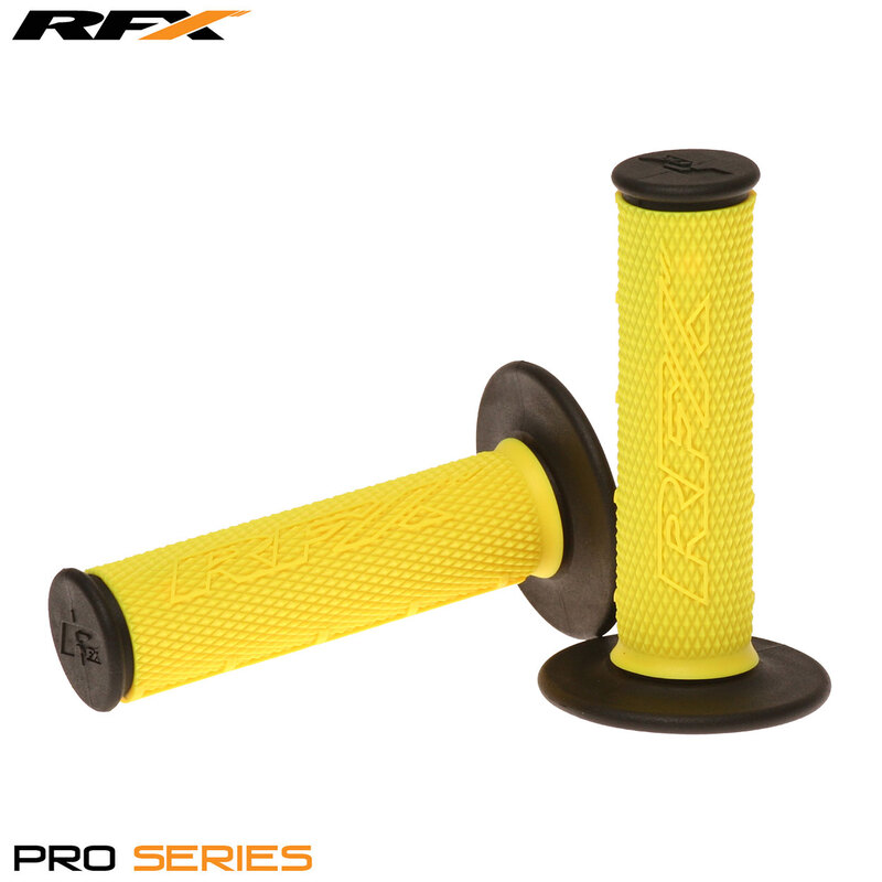 Obrázek produktu RFX Pro Series Dual Compound Grips Black Ends (žlutočerné) Pár FXHG2020099YL