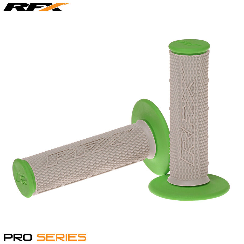 Obrázek produktu RFX Pro Series Dual Compound Gripy Grey Centre (šedá/zelená) Pár FXHG2050099GN