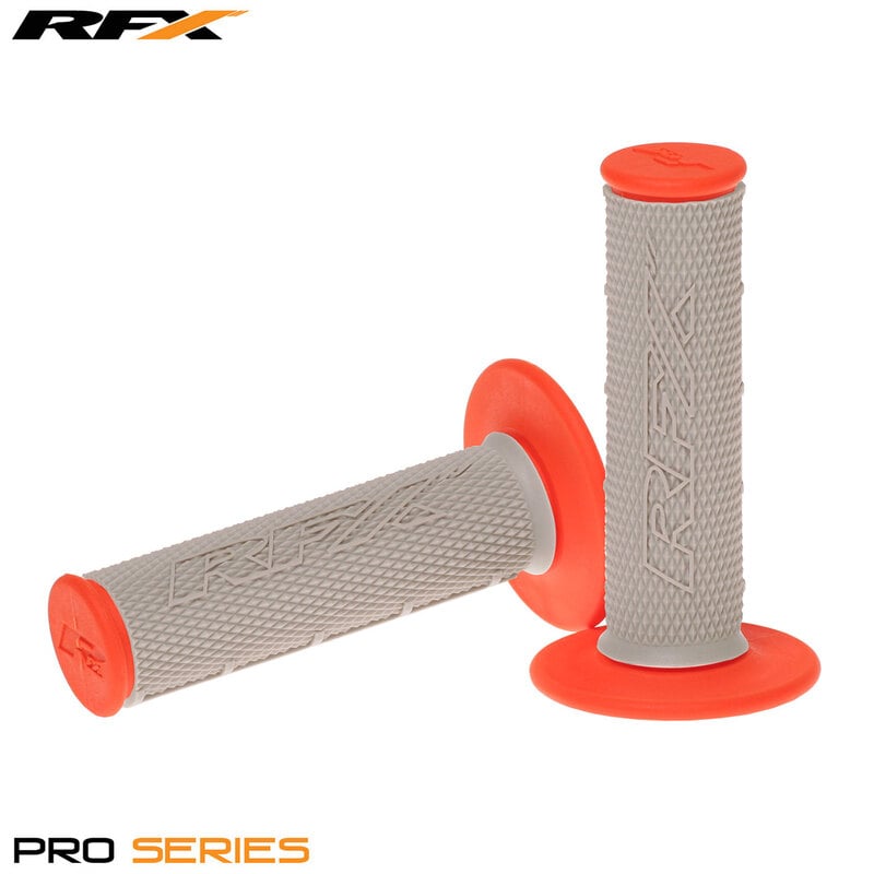 Obrázek produktu RFX Pro Series Dual Compound Gripy Grey Centre (šedá/oranžová) Pár FXHG2050099OR