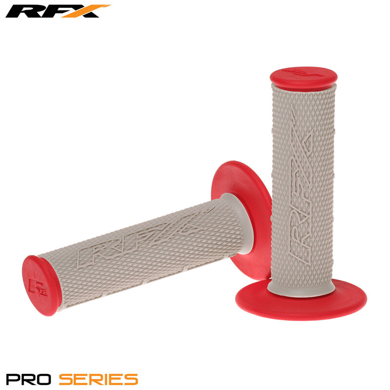 Obrázek produktu RFX Pro Series Dual Compound Gripy Grey Centre (šedá/červená) Pár FXHG2050099RD