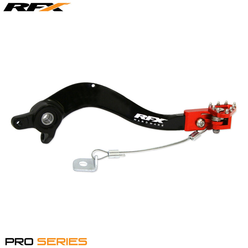 Obrázek produktu Páka zadní brzdy RFX Pro FT (černá/oranžová) FXRB5010099OR