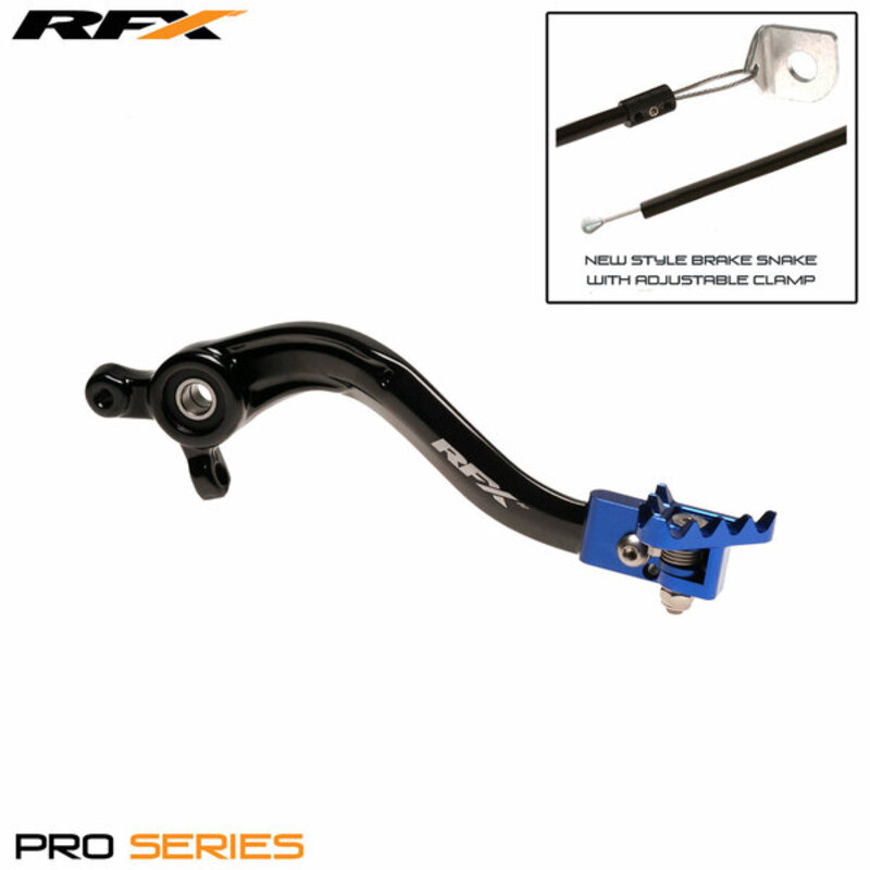 Obrázek produktu Páka zadní brzdy RFX Pro ST (černá/modrá) FXRB7010199BU