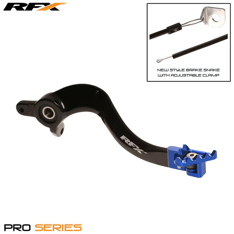 Obrázek produktu Páka zadní brzdy RFX Pro FT (černá/modrá) FXRB7050099BU