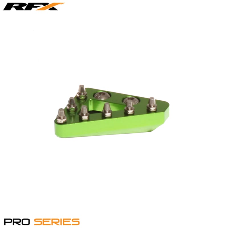 Obrázek produktu RFX Pro Náhradní pevná koncovka zadní brzdové páky CNC (zelená) FXRB9010199GN