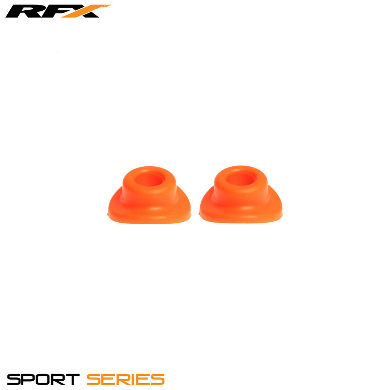 Obrázek produktu Gumová těsnění ventilů RFX Sport (oranžová) 2ks FXVC2000000OR