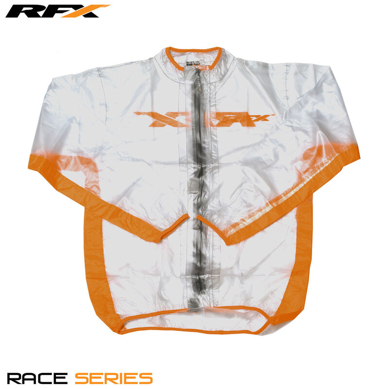 Obrázek produktu RFX Sport Wet Jacket (Clear/Orange) Velikost Adult Size XS FXWJ104XS55OR