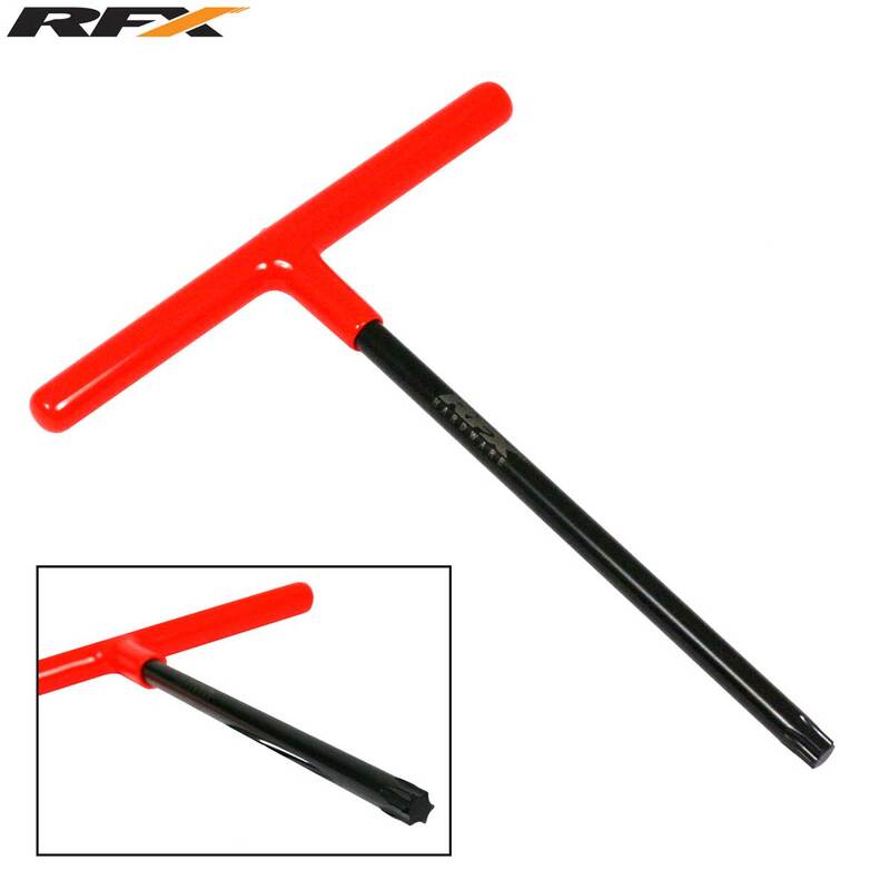 Obrázek produktu RFX Pro T-Bar (černá/oranžová) Standardní dosah s gumovou rukojetí - KTM T45 Torx hlava FXWT3024599BK