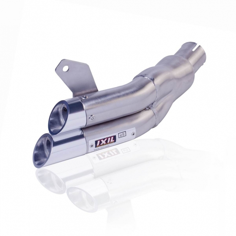 Obrázek produktu IXIL Dual Hyperlow L2X tlumič výfuku nerezová ocel / leštěný hliník - Suzuki SFV 650 Gladius 170-858