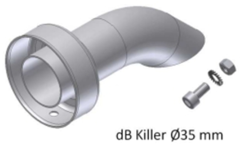 Obrázek produktu MIVV DB Killer pro tlumič X-Cone 105 Ø35 mm 50.SC.DK.020.0