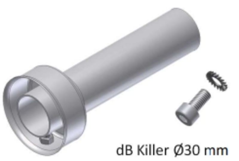 Obrázek produktu MIVV DB Killer pro tlumič výfuku GP Pro Ø30 mm 50.SC.DK.129.0