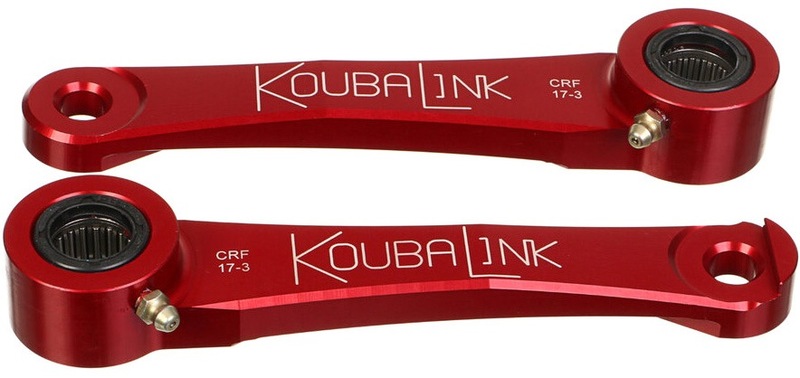 Obrázek produktu KOUBALINK Sada pro snížení (57,2 - 63,5 mm) Červená - Honda CRF17-3