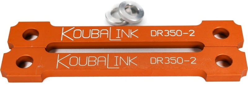 Obrázek produktu KOUBALINK Sada pro snížení (44,5 mm) Oranžová - Suzuki DR350-2