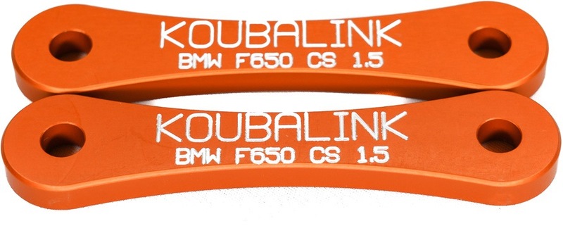 Obrázek produktu KOUBALINK Sada pro snížení (38,1 mm) oranžová - BMW F650CS F650CS-1.5