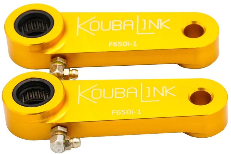 Obrázek produktu KOUBALINK Sada pro snížení (25,4 mm) Zlatá - BMW F650I-1