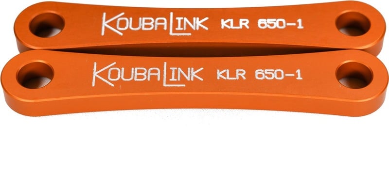 Obrázek produktu KOUBALINK Sada pro snížení (31,8 mm) oranžová - Kawasaki KLR650 KLR650-1