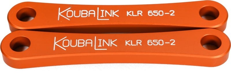 Obrázek produktu KOUBALINK Sada pro snížení (50,8 mm) oranžová - Kawasaki KLR650 KLR650-2
