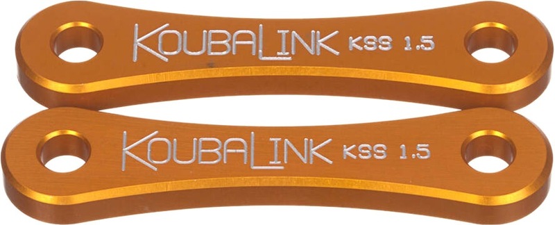 Obrázek produktu KOUBALINK Sada pro snížení (38,1 mm) oranžová - Kawasaki KL250 / Super Sherpa KSS-1.5