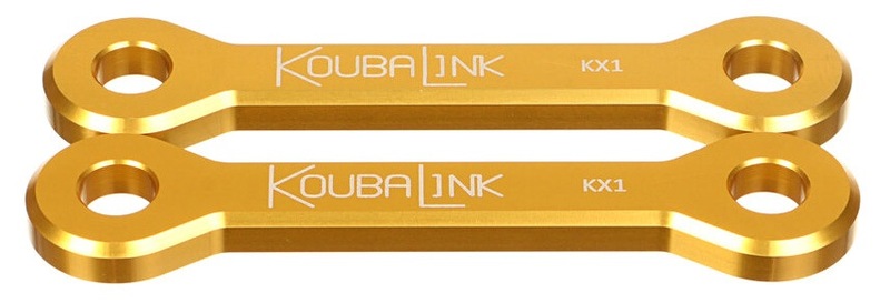 Obrázek produktu KOUBALINK Sada pro snížení (25,4 mm) zlatá - Kawasaki KX125 / 250 KX1
