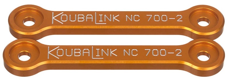 Obrázek produktu KOUBALINK Sada pro snížení (33,7 mm) Červená - Honda NC700-2