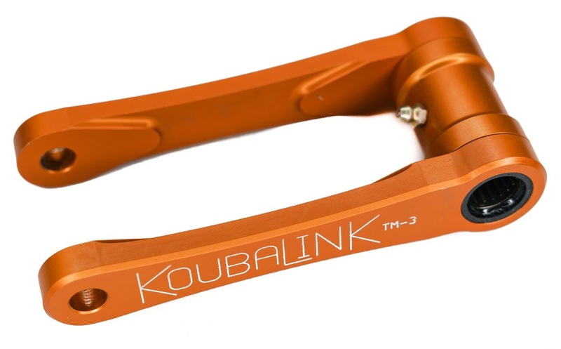 Obrázek produktu Sada pro snížení KOUBALINK (63,5 - 67,1 mm) oranžová - TM Racing TM-4