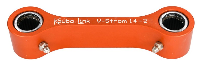 Obrázek produktu KOUBALINK Sada pro snížení (28,6 mm) Zlatá - Suzuki V-STROM 14-2