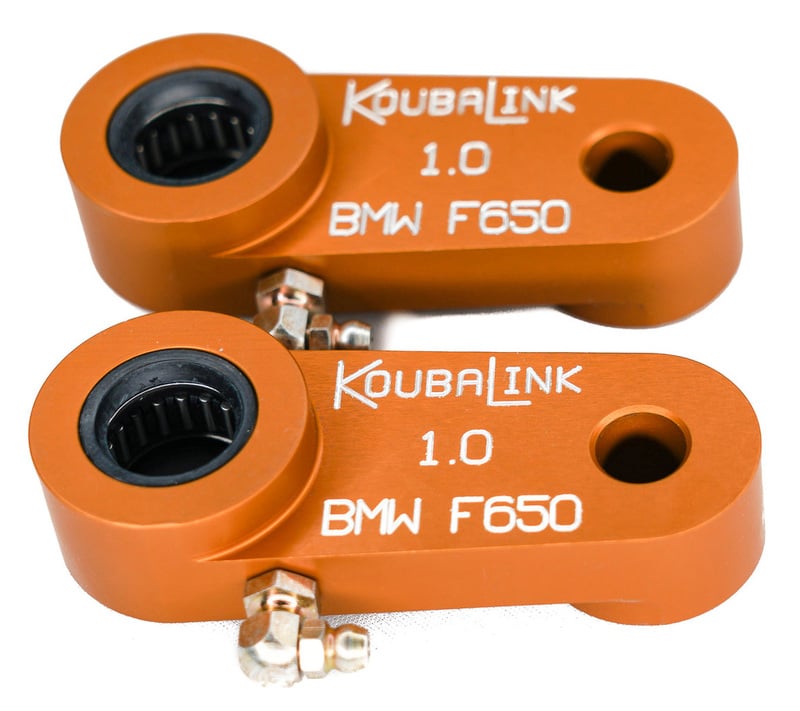Obrázek produktu KOUBALINK Sada pro snížení (25,4 mm) oranžová - BMW F650 Funduro F650-1