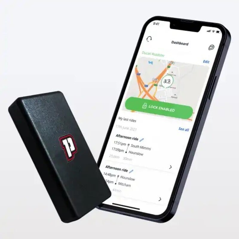 Obrázek produktu PEGASE GPS Tracker proti krádeži pro lithiové baterie (bez nutnosti předplatného) PEGASELITHIUM